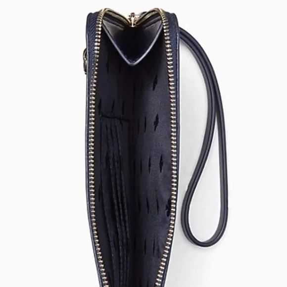 🆕 KATE SPADE I-ZIP WRISTLET - inchworm enchanted forest collection - Picture 4 of 8